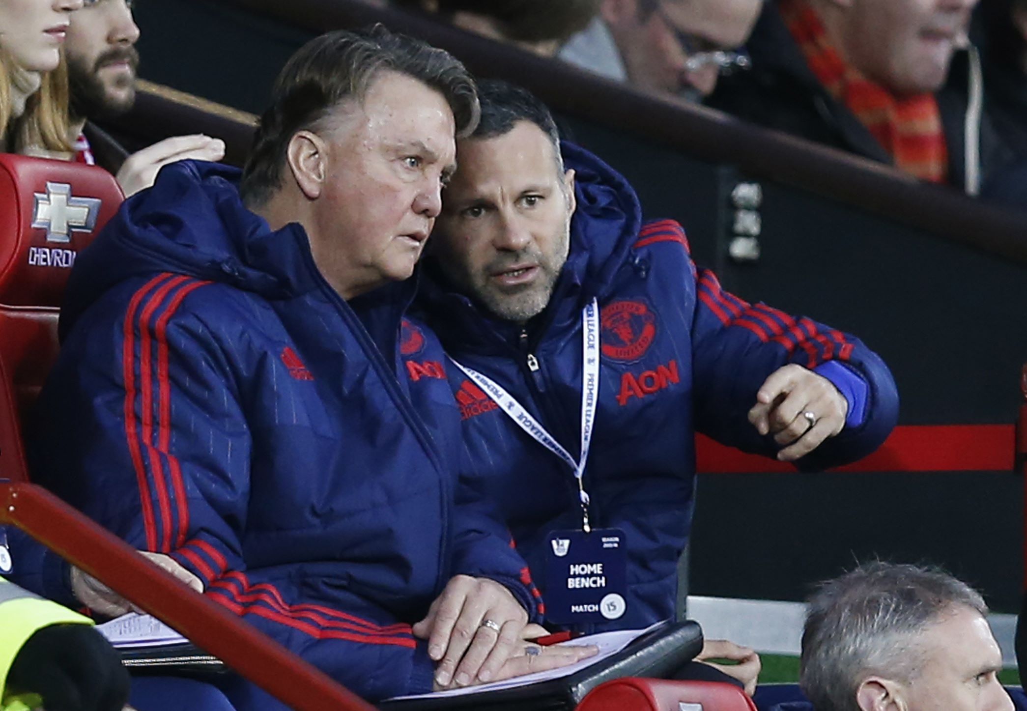 Louis van Gaal Ryan Giggs