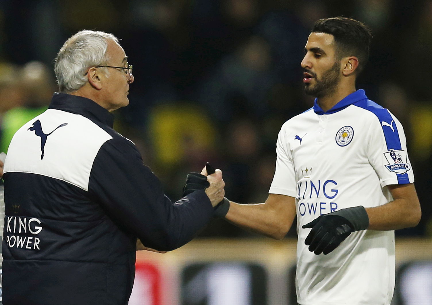 Claudio Ranieri Riyad Mahrez