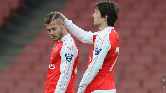 Tomas Rosicky jack wilshere