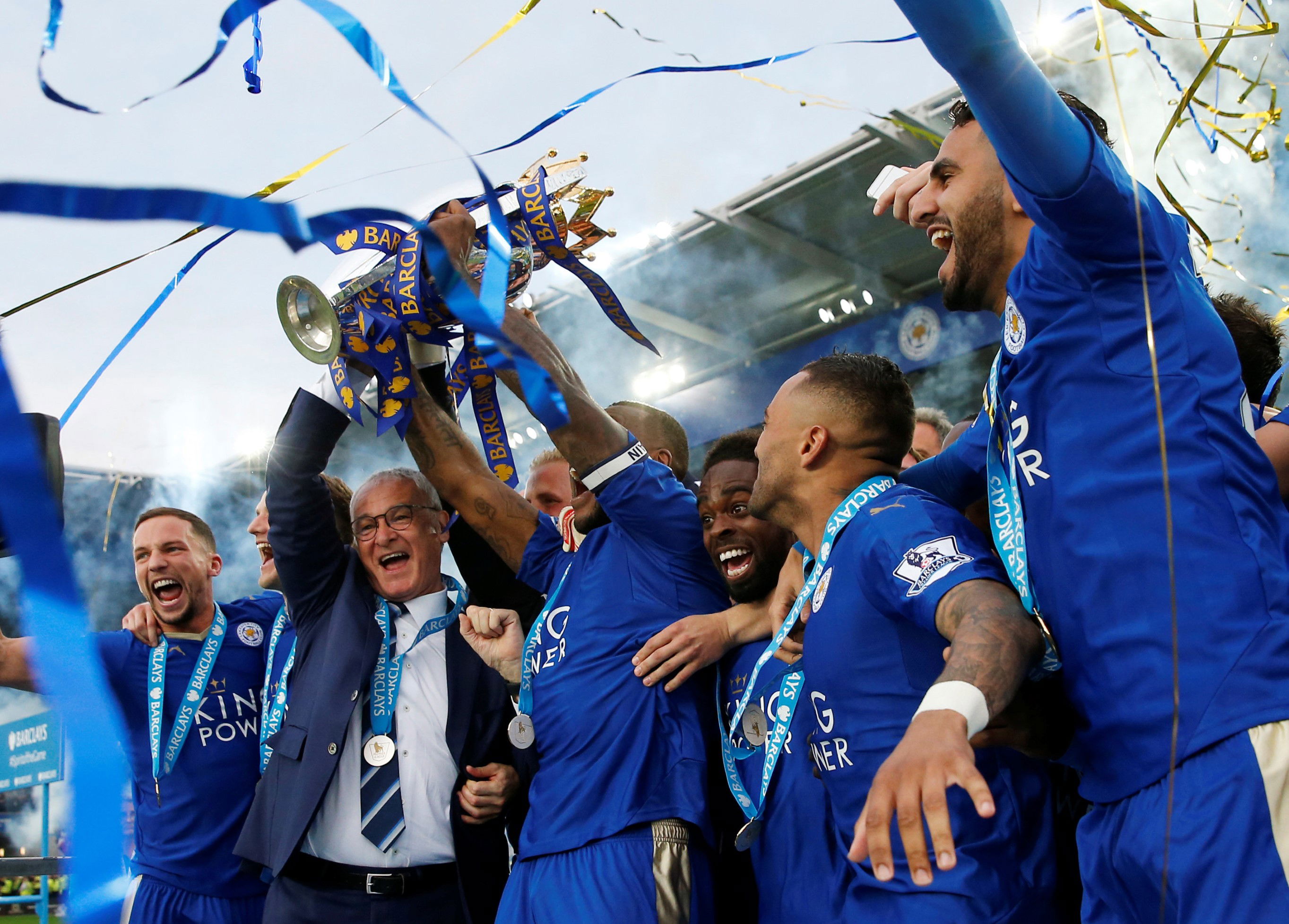 leicester oslavy ranieri