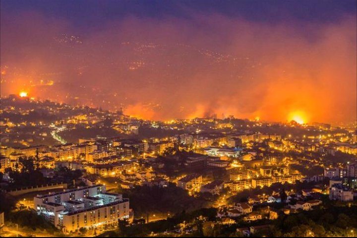 madeira požár