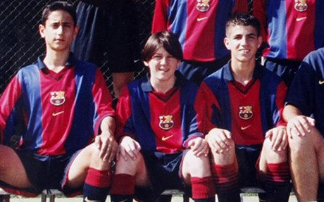 lionel messi barcelona la masia