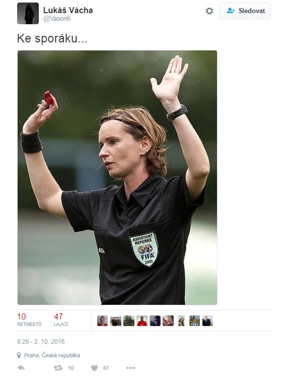 Vácha rozhodčí Ratajová