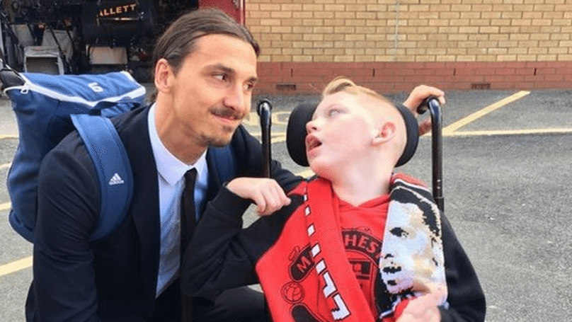 Manchester united Zlatan Ibrahimovič fanoušek