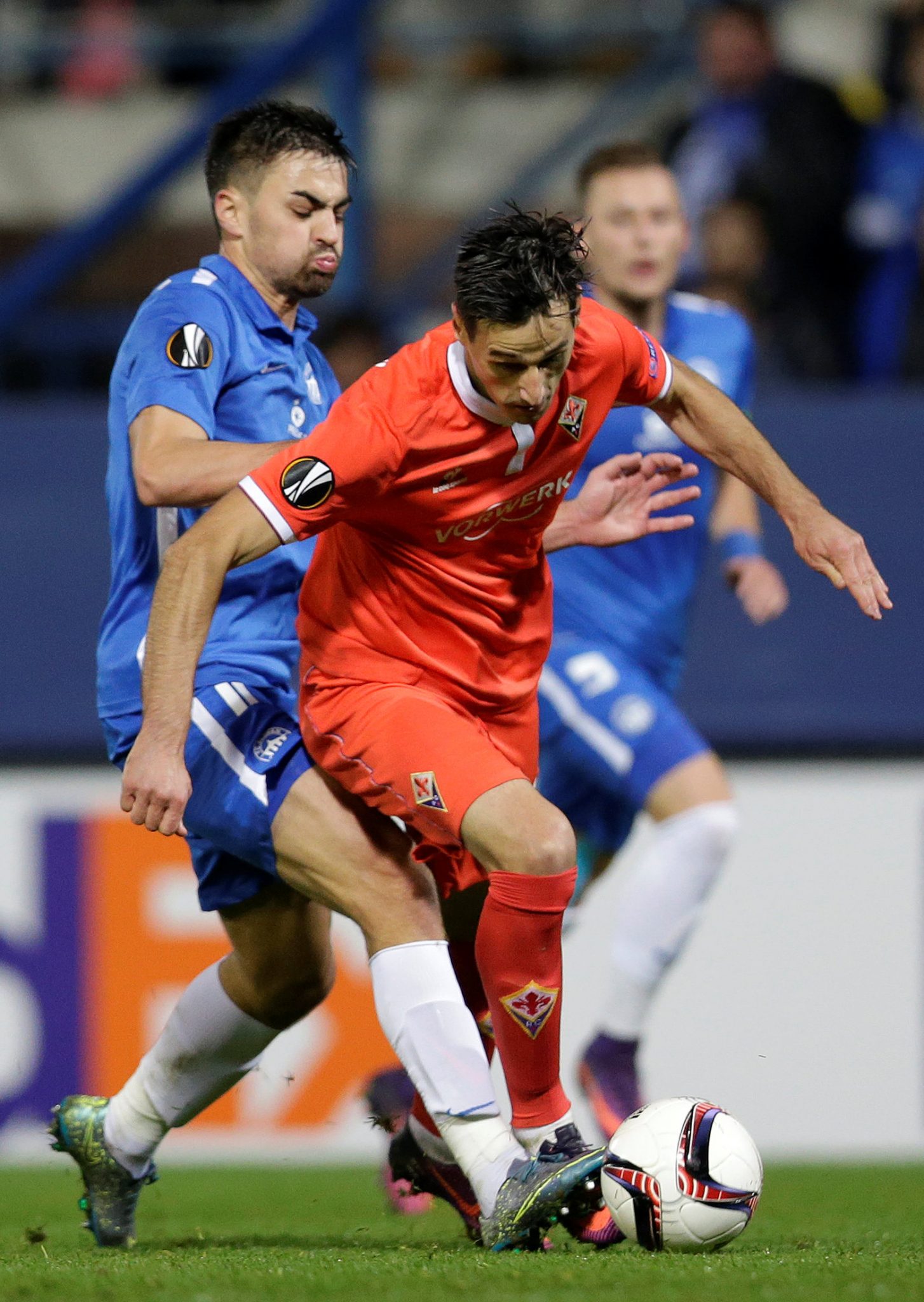 Liberec - Fiorentina (Evropská liga): Nikola Kalinič, David Hovorka