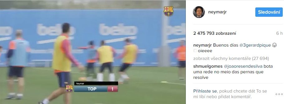 neymar Instagram