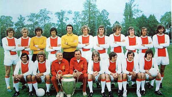Ajax 1971-72, vítěz PMEZ. Foto: twitter.com