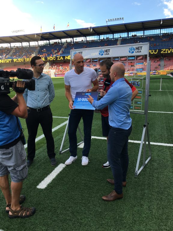 Jan Koller, David Sobišek David Solnař. Foto: o2tvsport.cz