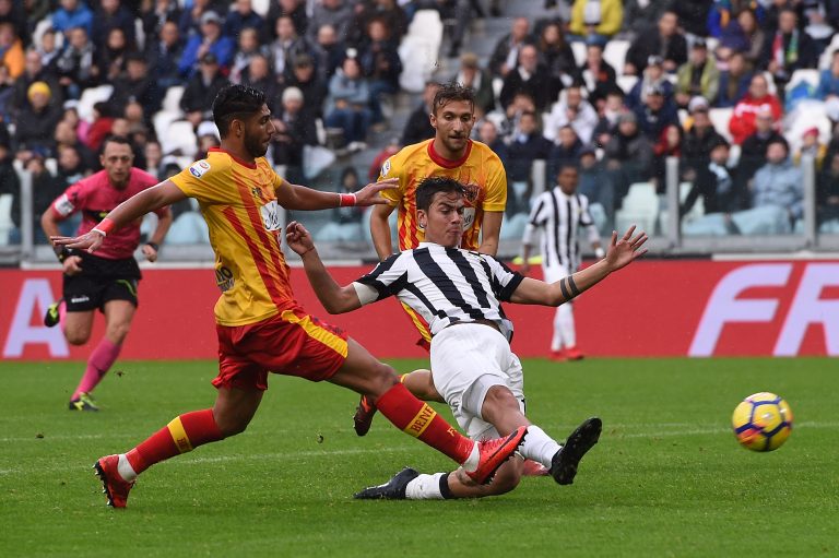 Juventus - Benevento (Paulo Dybala). Foto: Getty Images