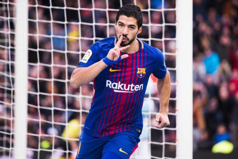 Luis Suárez (Barcelona). Foto: Getty Images